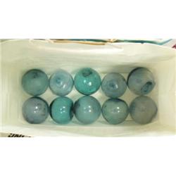 CHOICE on 3 bags of 10 glass floats (2)