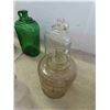 Image 2 : Vintage Glass Jugs, Liquor Bottles, Milk Bottles