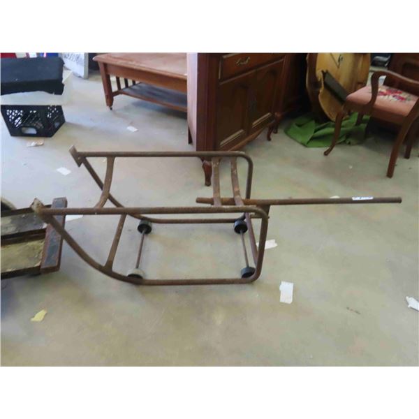 Rolling Barrel Stand, Shop Cart