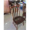 Image 2 : 2 Wood Kitchen Chairs 