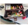 Image 2 : Tackle Box with Hooks, Lures & Fishing Rods