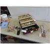 Image 1 : Fishing Tackle Box with Lures, Hooks, Jigs, Utility Tool & More