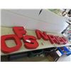 Image 1 : 7 Signage Letters Approx. 15'' x 15'' Each
