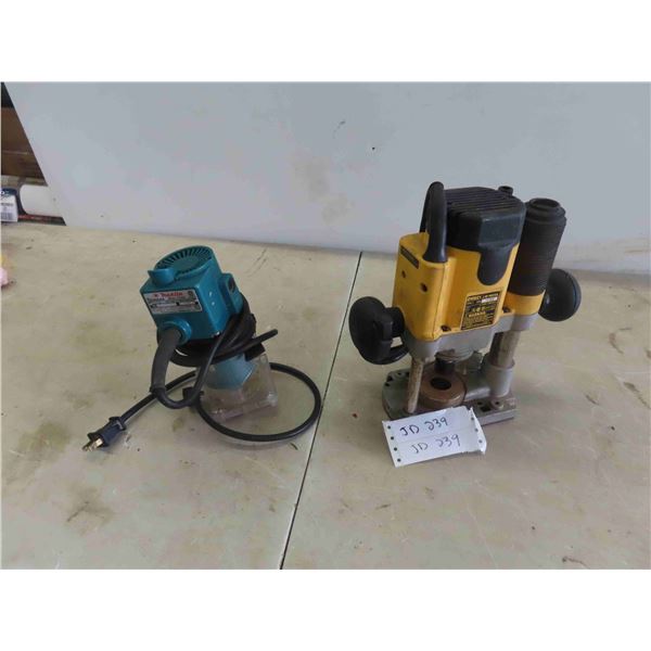Makita Power Trimmer, Dewalt Router