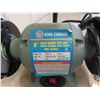 Image 7 : New King Canada 6'' Bench Grinder with 2 Stones, Buff Wheel &