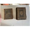 Image 1 : 2 Old Leather Covered Bibles : 1881 with 874 Pages , 1871 with 1348 Pages 