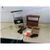 Image 1 : Shoe Shine Cases and Brushes  - 1 with Nugget Advertising
