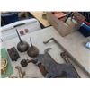 Image 5 : Vintage Door Hardware : Hooks, Light Fixture, Door Knobs, Plus 