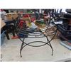 Image 1 : Wrought Iron Stool - Needs Cushion 