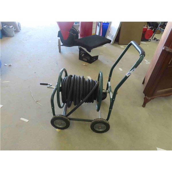 Rubber Hose with 4 Wheel Hose-Mobile