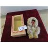 Image 1 : Inuit Doll with Fur Outfit and Box 11'' Tall