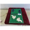 Image 1 : 2 Frobisher Bay Hand Crafted Canadian Inuit Place Mats 11'' x 14'' 