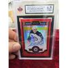 Image 2 : Graded Nikolaj Ehlers Winnipeg Jets Red Prism Auto Rookie Card 