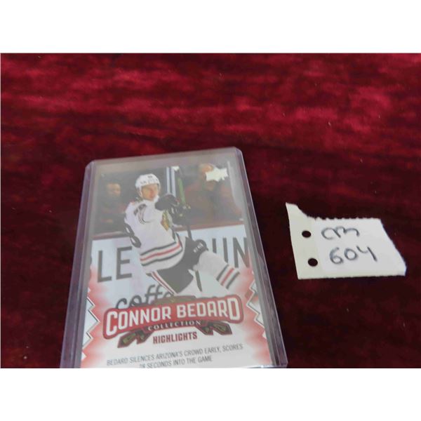 Connor Bedard Goal Card