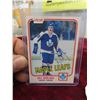 Image 2 : Signed Bill Derlago Toronto Maple Leafs Card