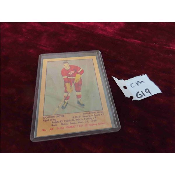Gordie Howe Card