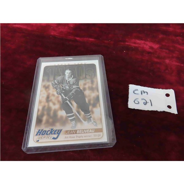 Jean Beliveau Card 
