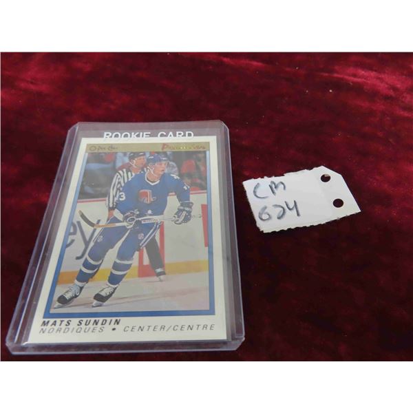 Mats Sundin Rookie Card