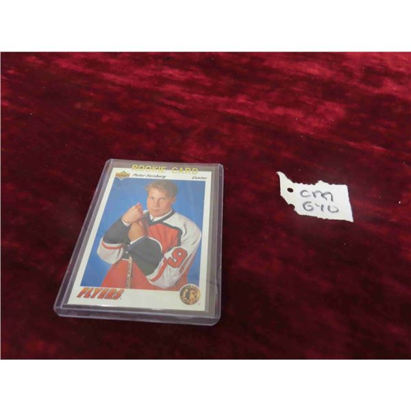 Peter Forsberg Rookie Card