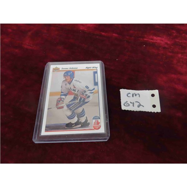 Teemu Selanne Rookie Card