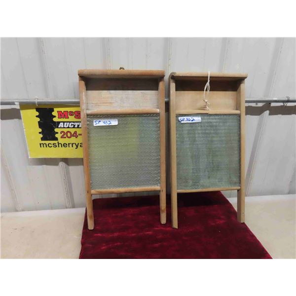 2 Wash Boards 