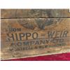 Image 4 : Wood Crate 'Hippo Weir Oil' 11'' x 15'' x 14'' 