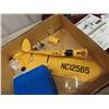 Image 3 : Cox Piper J-3 Cub Primary Control Line Trainer Plane with Box and Pamphlets 