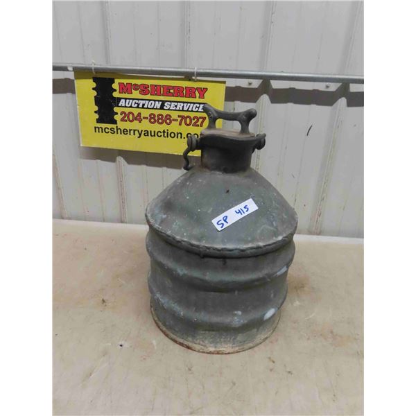 5 Gallon Gas Can Legal Measuring 