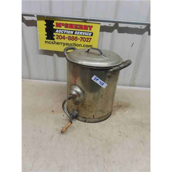 Metal Butter Churn 
