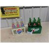 Image 1 : (2) 6 Packs of Bottles with Carriers 7UP & Pepsi - All 750ml 