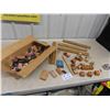 Image 1 : Wood Blocks and Dominoes , Various Wood Toys , Plus 