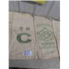 Image 3 : 6 Flour Sacks All with Labels , Fruit Crate 