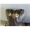 Image 3 : 3 Inuit Hand Crafted Owl and Northern Birds Made from  Caribou / Seal Hide