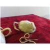 Image 3 : 5 Inuit Hand Crafted Mice of Seal Hide 