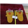 Image 1 : Hand Crafted Beaded Pair of Gaunlets Never Worn 