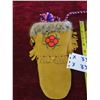 Image 2 : Hand Crafted Beaded Pair of Gaunlets Never Worn 