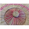 Image 3 : Hand Crafted from Sweet Grass Covered Trinklet Box  9'' Across