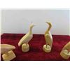 Image 3 : 6 Hand Crafted Birds Up To 6 1/2'' Tall 