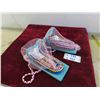 Image 1 : 2 Hand Crafted Papoose Displays (1) with Doll - Both 12'' Long