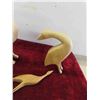 Image 3 : 4 Wood Carved Birds Largest is 12'' , Cabin Candle Holder 