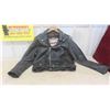 Image 1 : Black Leather Motorcycle Jacket Size 44