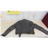 Image 2 : Black Leather Motorcycle Jacket Size 44