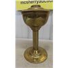 Image 4 : (2) Brass Bases for Oil Lamps Stamped CNR 