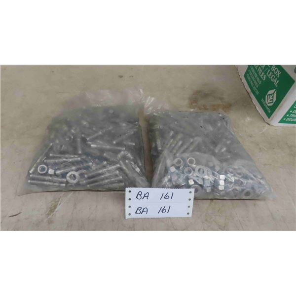 2 Bags of 350 Stainless Concrete Anchors
