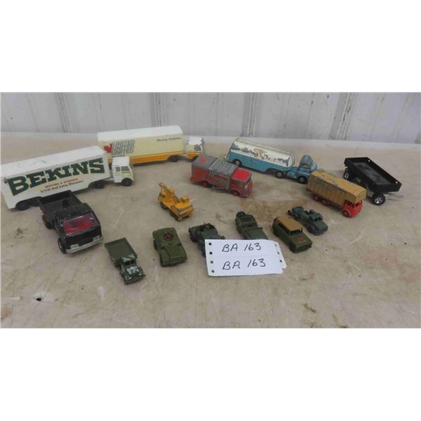 Diecast Corgi Lesney and Matchbox Toys Made in England 