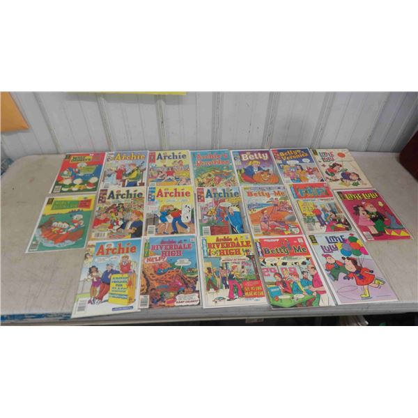 19 Comics: Archie, Betty, Walt Disney & Others