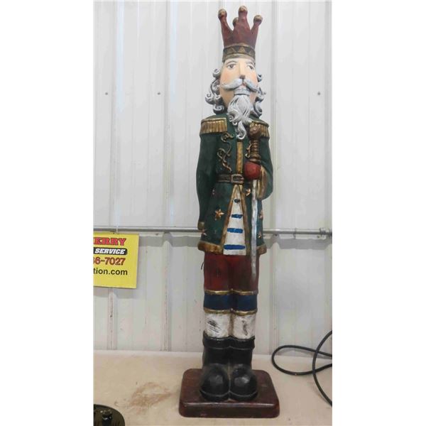 Plasyic Nutcracker 48'' Tall 
