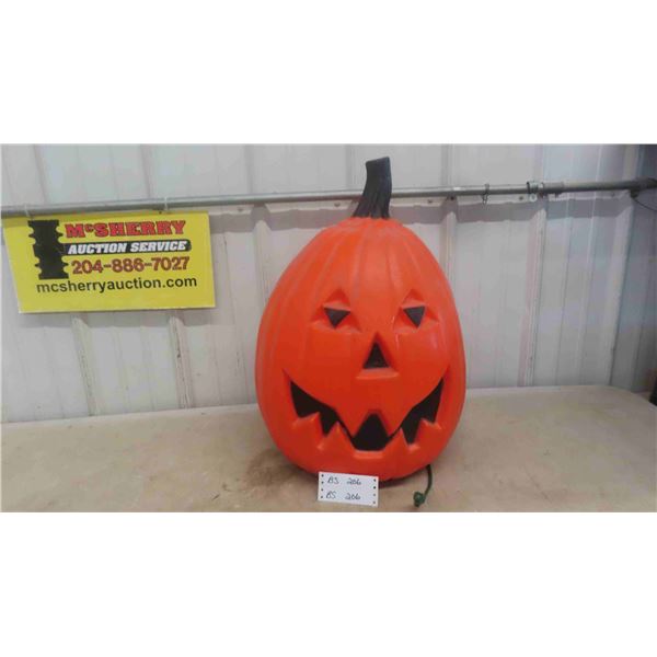 Pumpkin Blow Mold 24'' Tall 