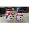 Image 2 : Snowman Kitchenware 6pce Set , Moose Head Barometer 