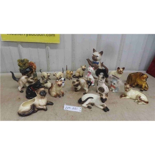 Knick Knacks : Cat Figurines, Tea Pot, Thermometer & More - Largest 